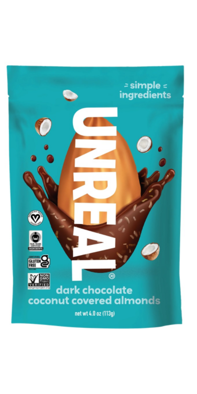 Unreal Dark Chocolate Coconut Covered Almonds