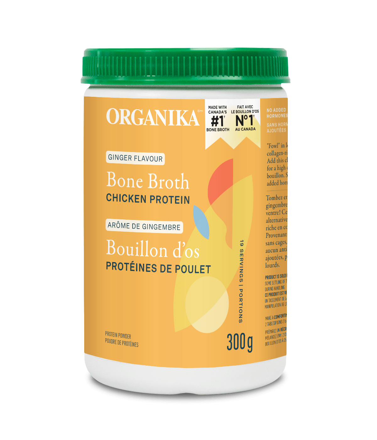 Organika Ginger Bone Broth Powder