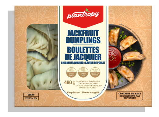 Plantrophy Jackfruit Chicken Dumplings