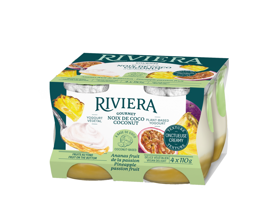 Riviera Vegan Delight Passion Fruit Yogurt