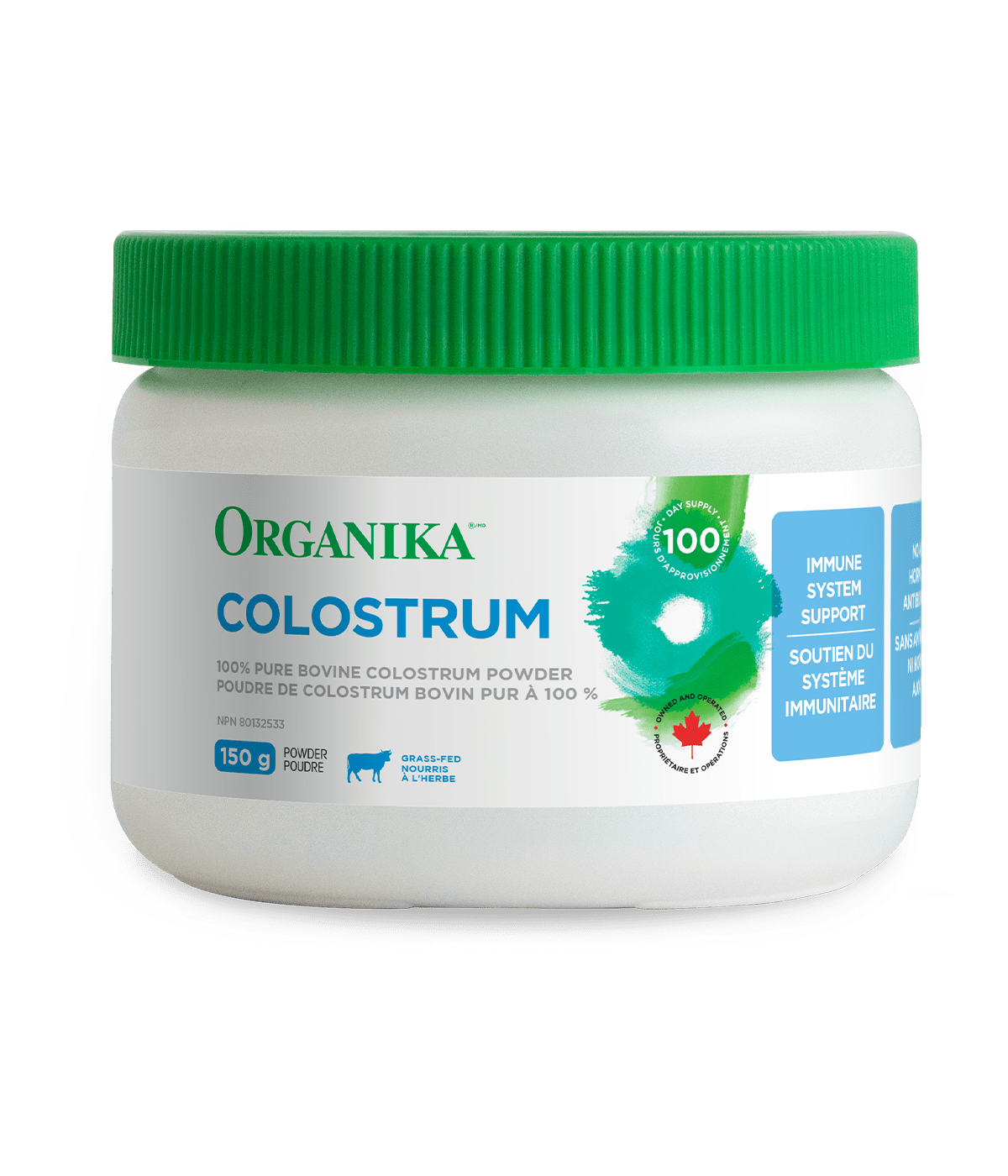 Organika 100% Pure Bovine Colostrum