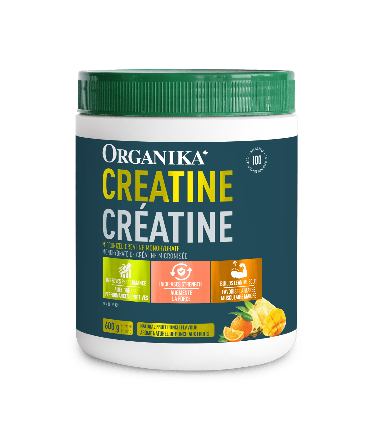 Organika Fruit Punch Flavoured Creatine