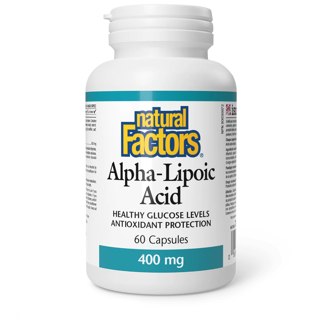 Natural Factors Alpha-Lipoic Acid 400mg