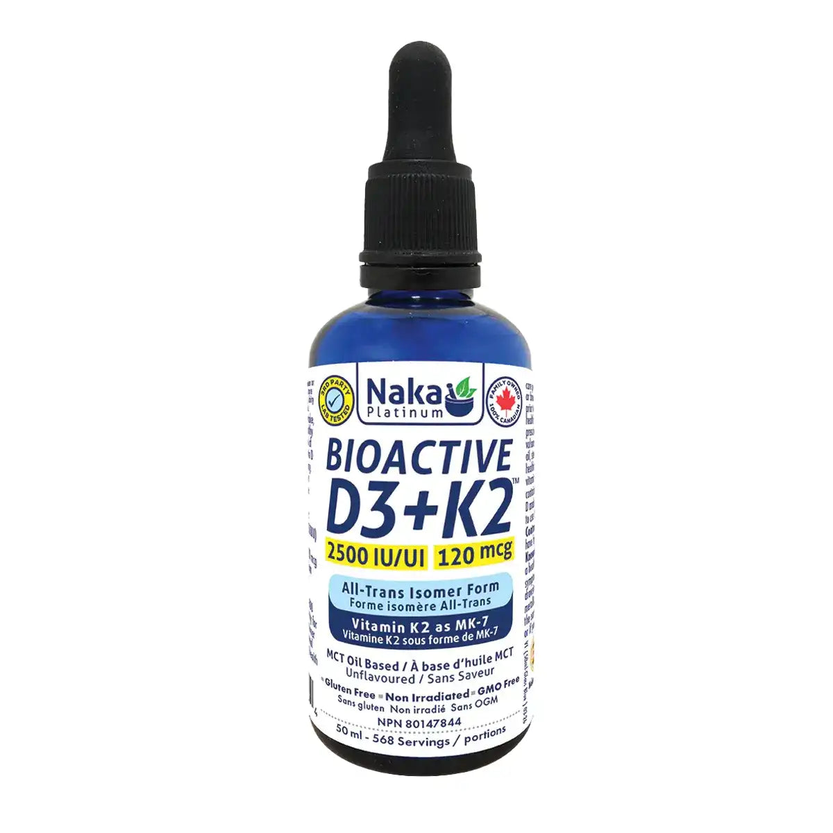 Naka Bioactive D3 + K2