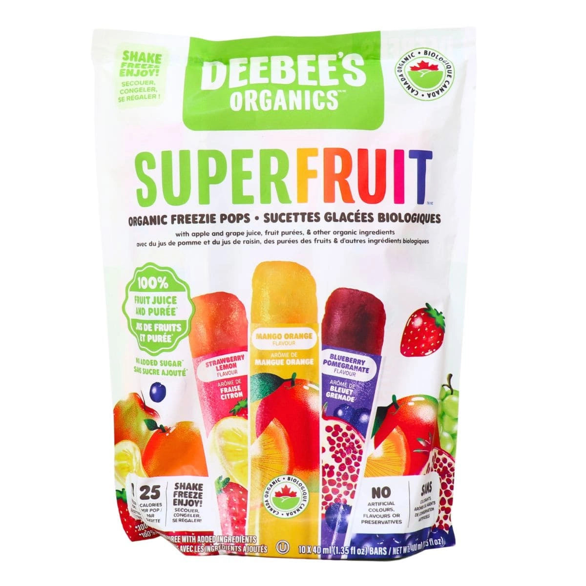 Deebee's Organics Organic Superfruit Freezie