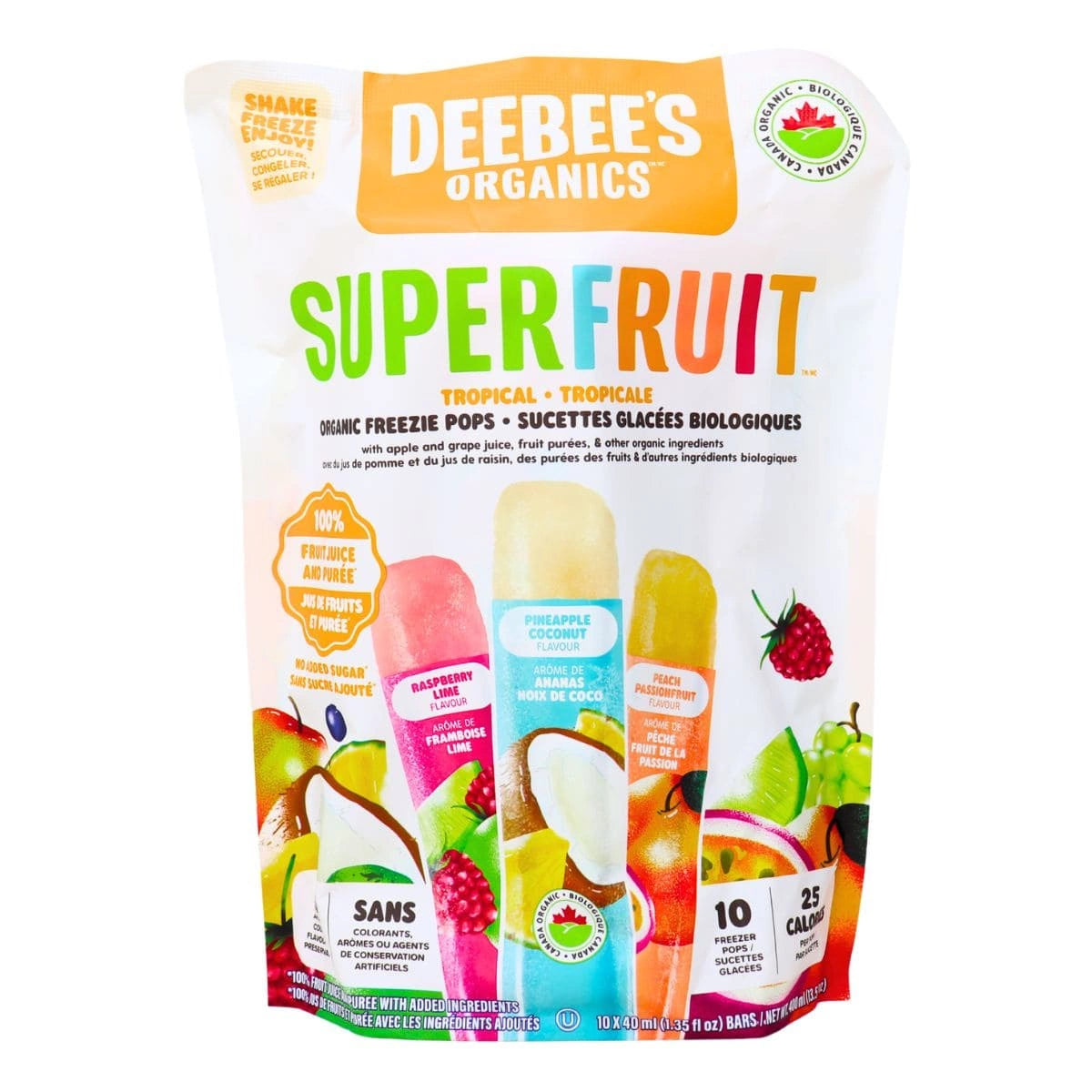 Organic Tropical Freezies