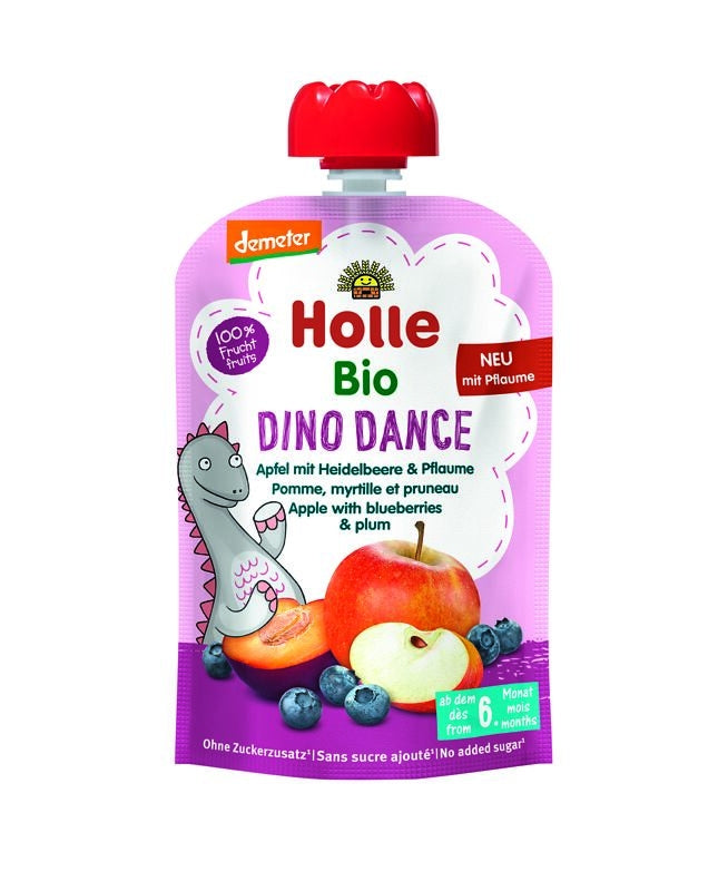 Organic Dino Dance Fruit Puree Pouch