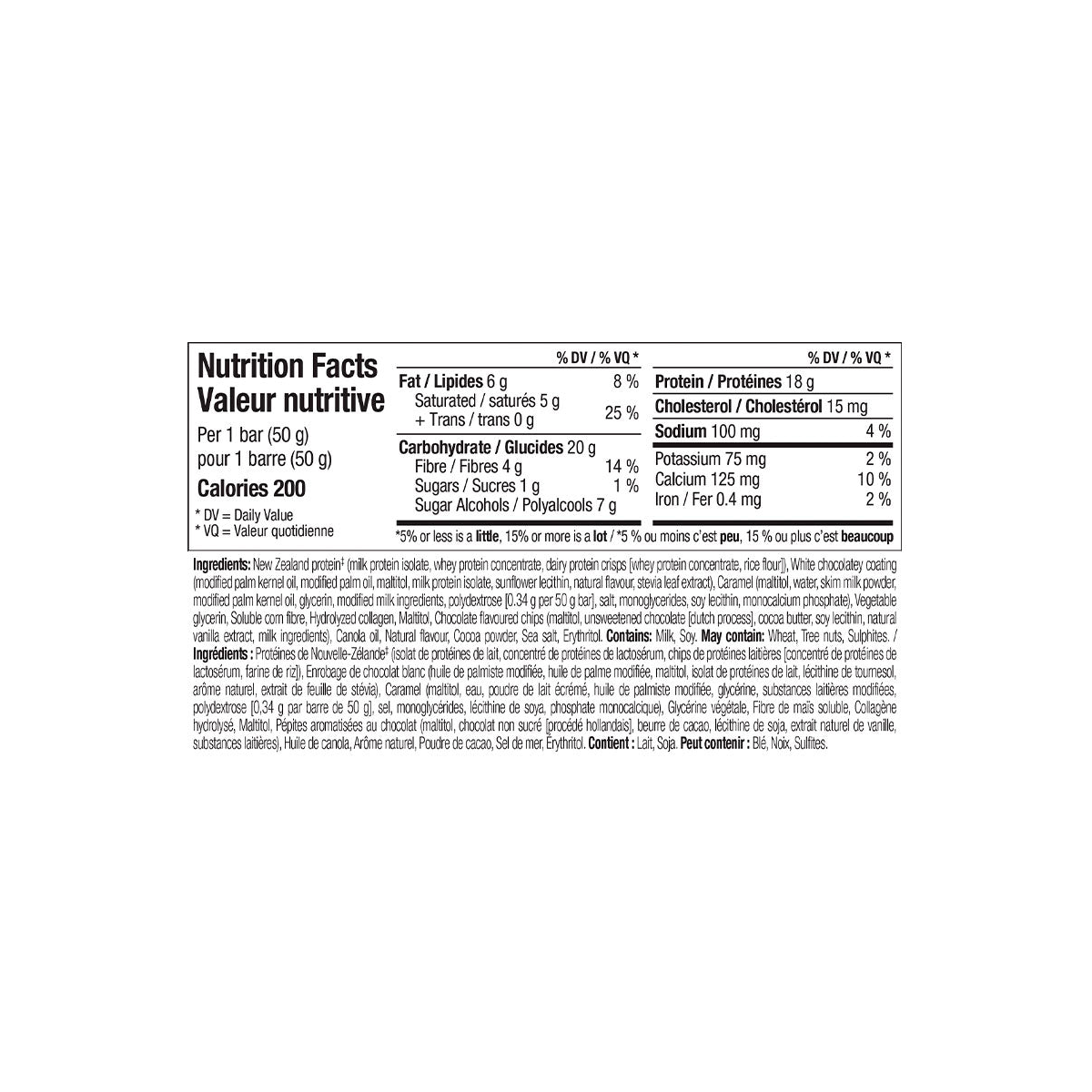 Perfect Sports Coffee Crunch Whey Protein Bar