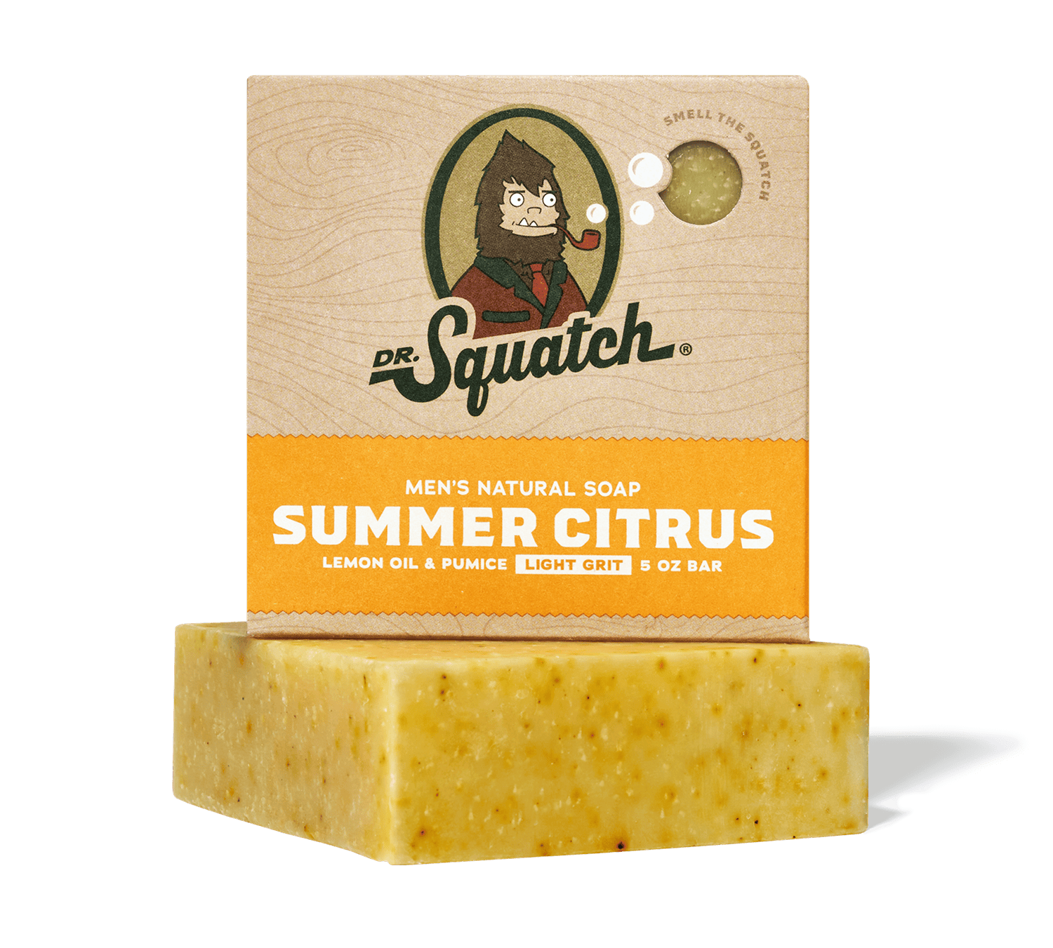 Dr. Squatch Summer Citrus Men's Bar Soap