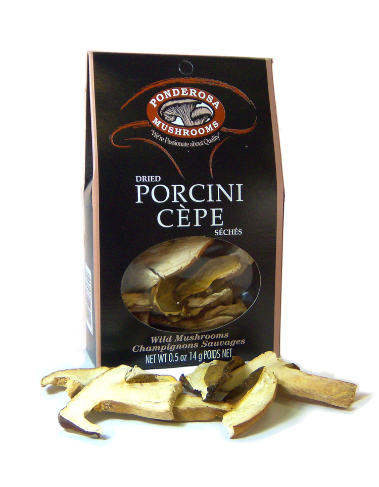Ponderosa Dried Porcini Mushrooms