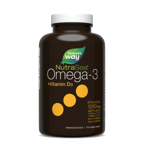 Nature's Way Mint Omega-3 +Vitamin D