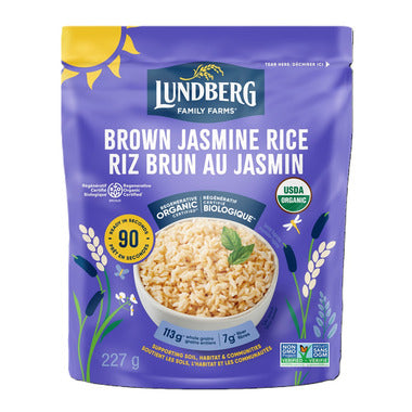 Lundberg Organic Ready-to-Heat Brown Jasmine Rice
