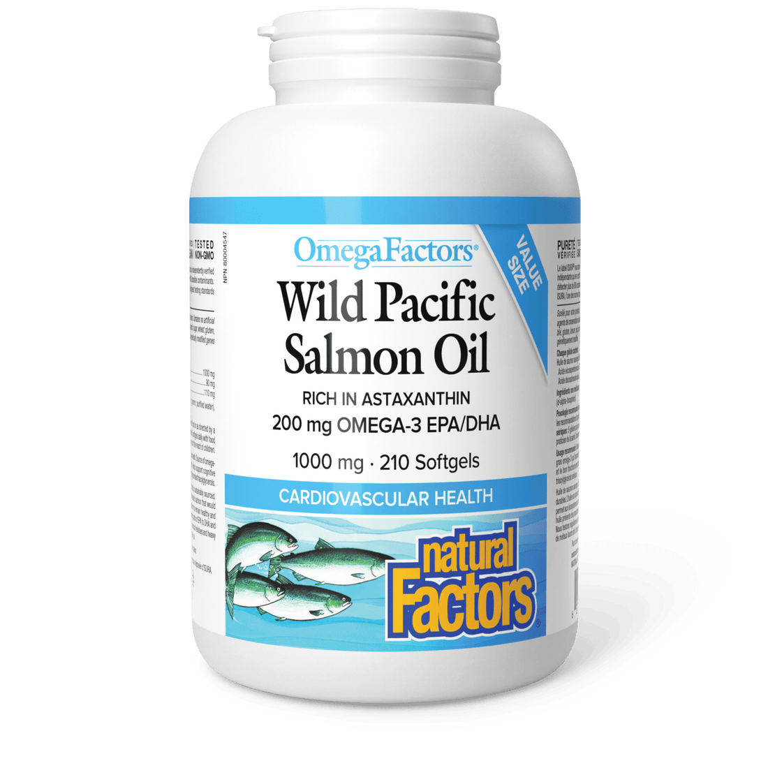 Natural Factors Wild Salmon Oil - 1,000mg