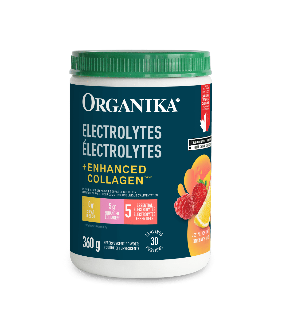 Zesty Lemon Berry Electrolytes + Collagen