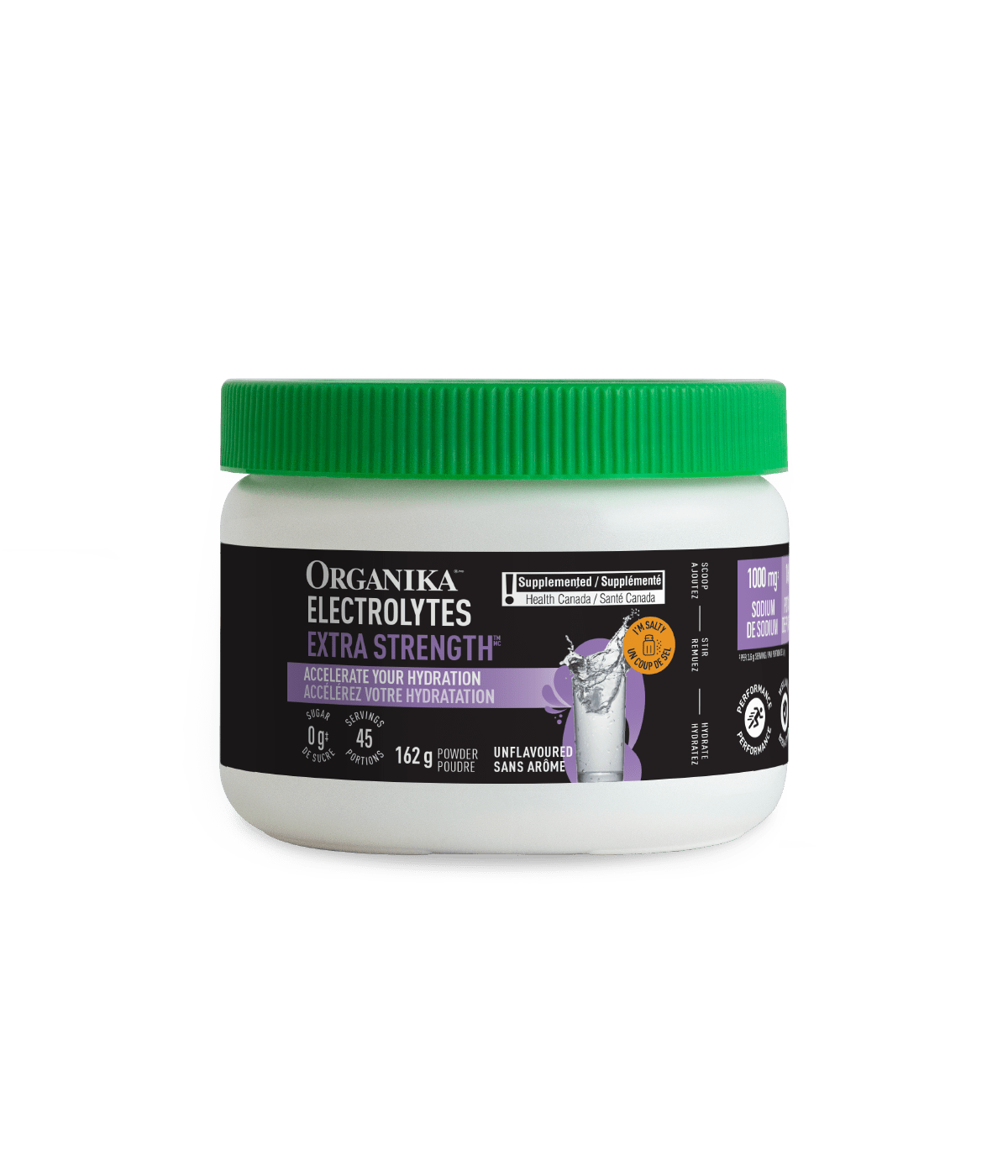 Organika Unflavoured Extra Strength Electrolytes