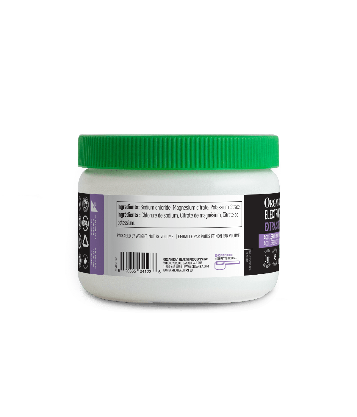 Organika Unflavoured Extra Strength Electrolytes