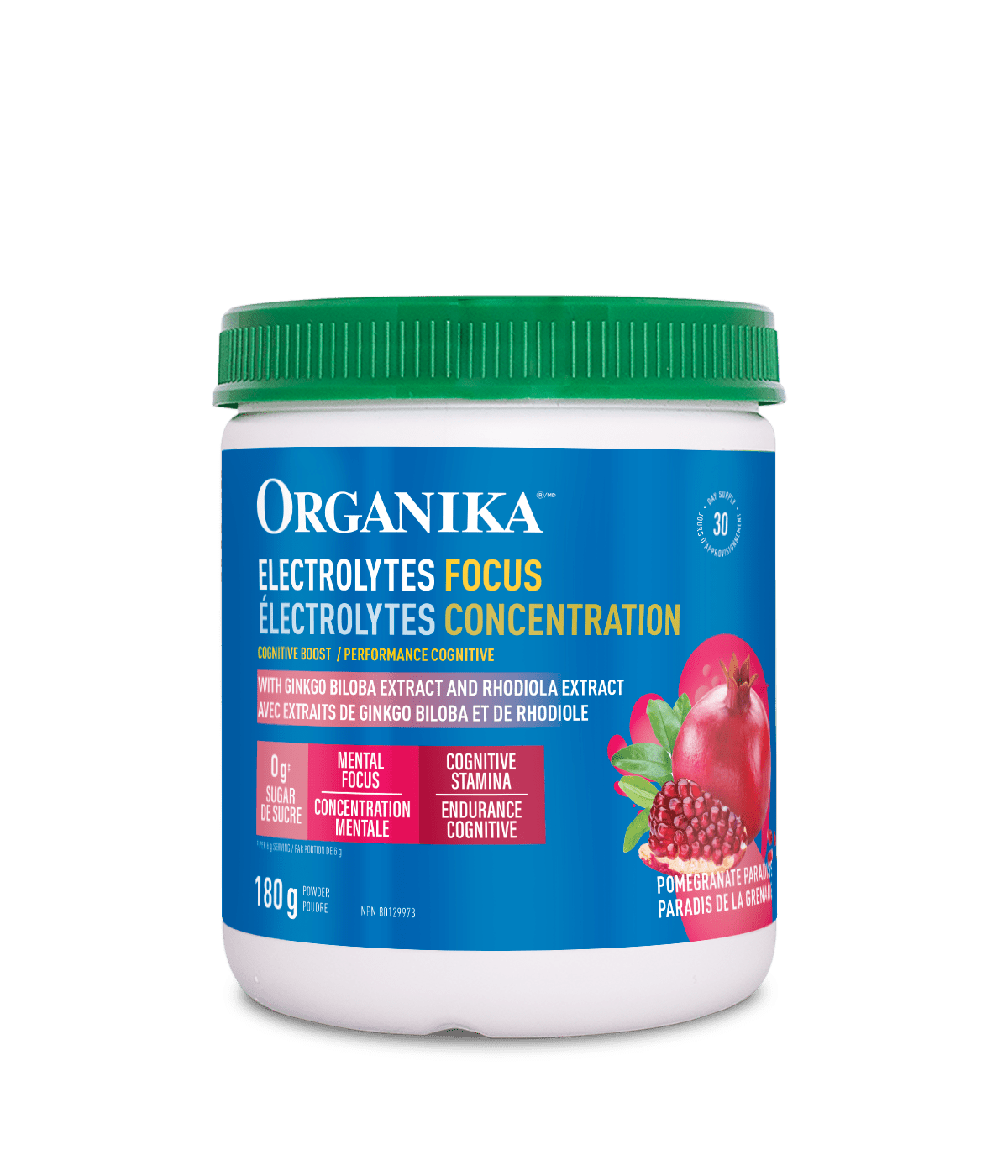 Organika Pomegranate Paradise Electrolytes Focus