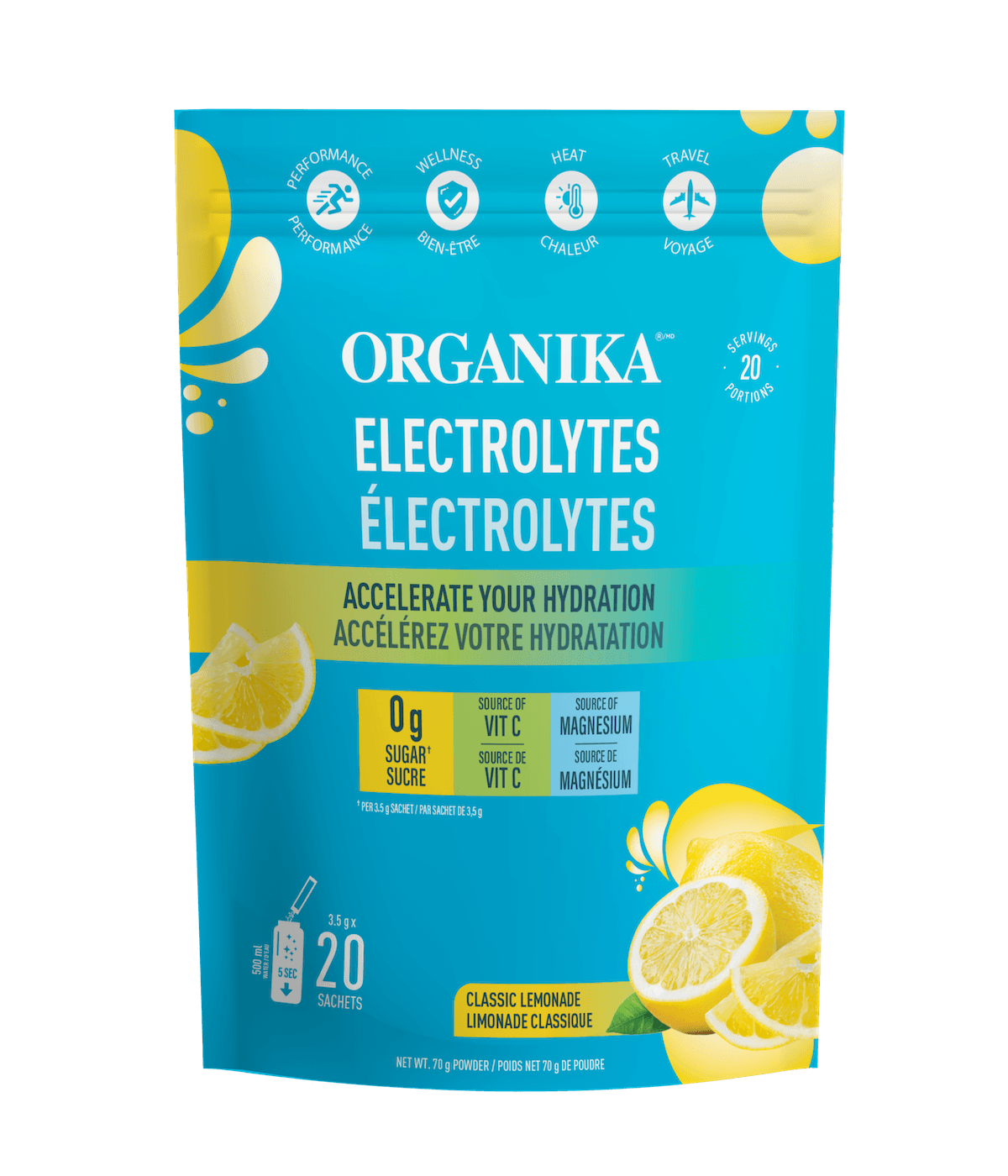Organika Classic Lemonade Electrolytes