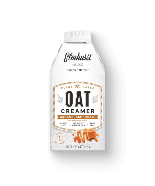 Elmhurst Caramel Macchiato Oat Creamer