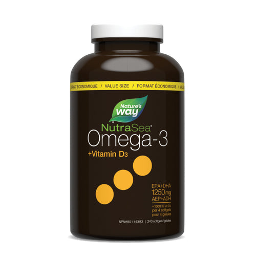 Nature's Way NutraSea Omega-3 + Vitamin D3