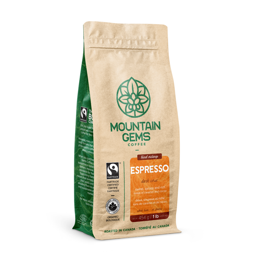 Mountain Gems Organic Espresso Dark