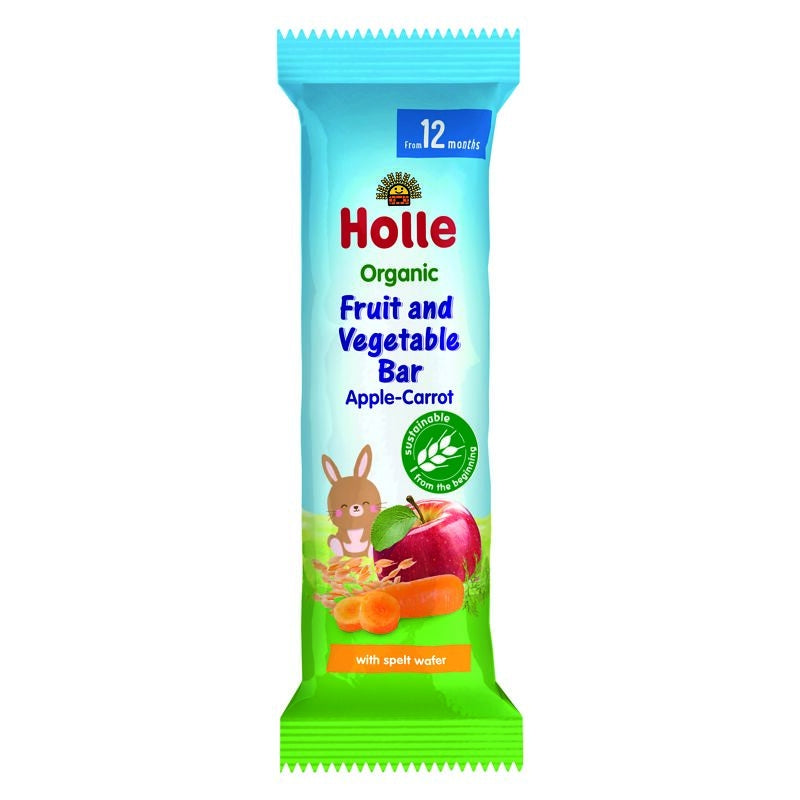 Holle Org Apple-Carrot Fruit & Vegetable Bar