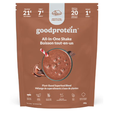 Good Protein Chocolate Fudge Plant-Based All-in-One Protein