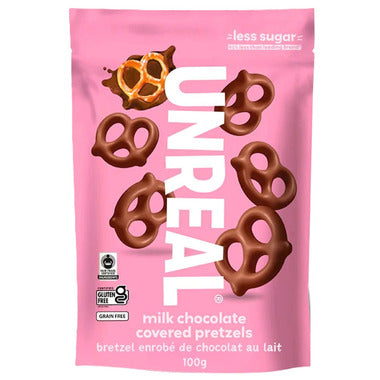 Unreal Milk Chocolate Covered Pretzels