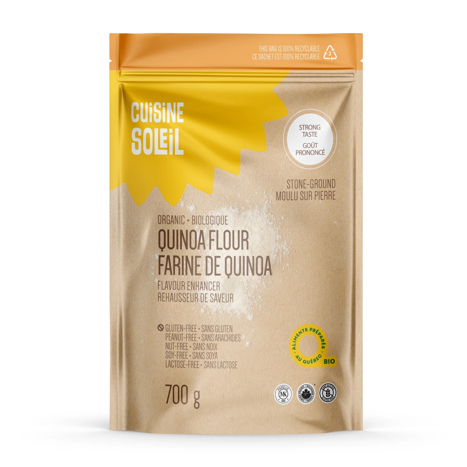Organic Stone Ground Quinoa Flour