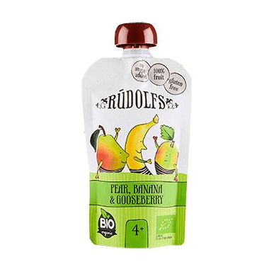 Rudolfs Pear Banana Gooseberry