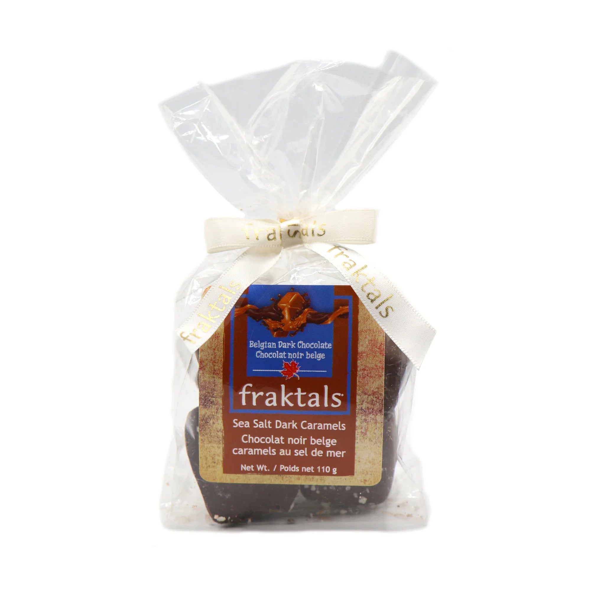 Fraktals Sea Salt Dark Chocolate Caramels