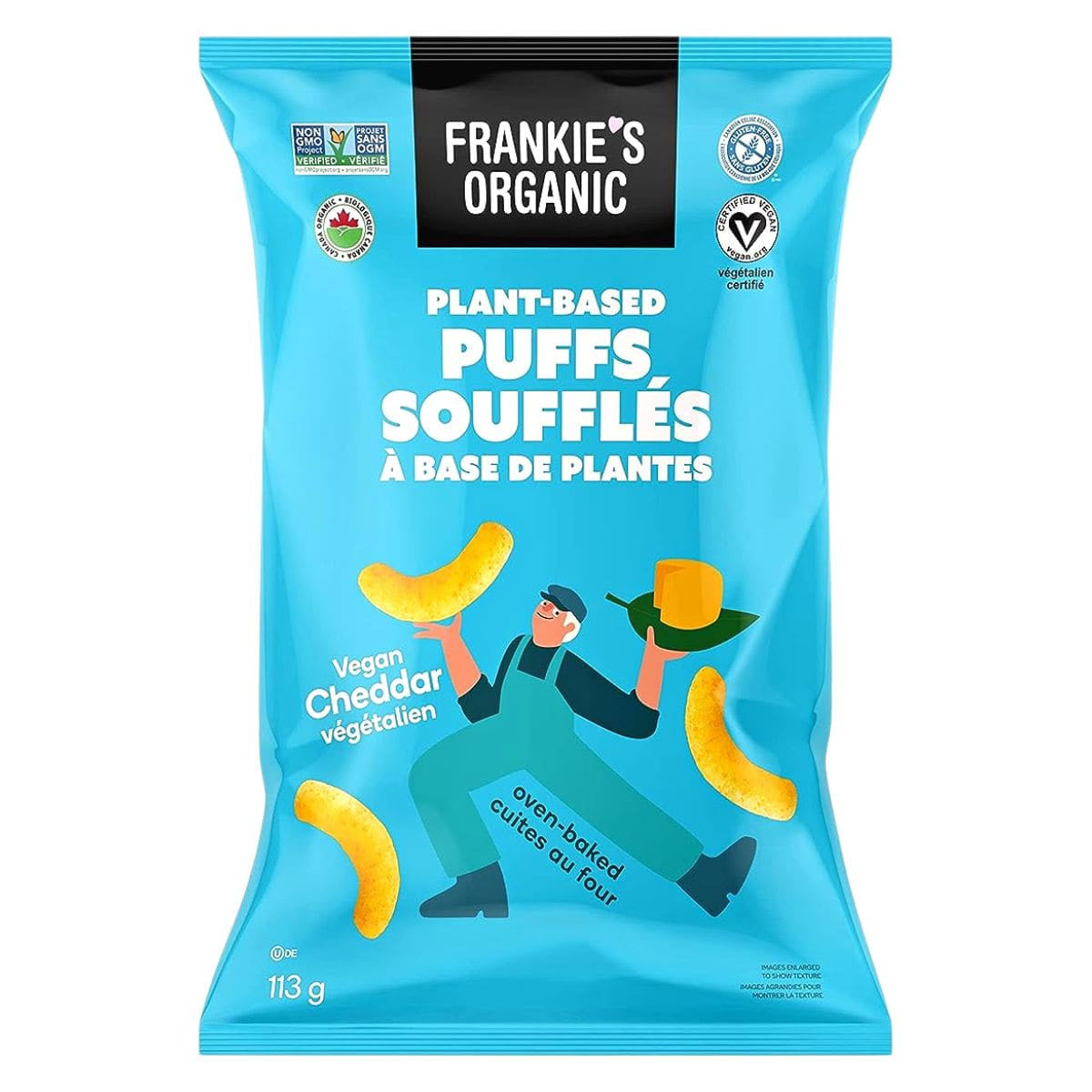 Frankie's Organic Organic Vegan Gluten-Free Chedar Puffs