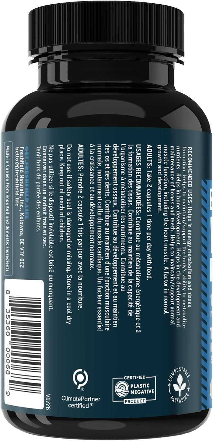 Unbuffered Magnesium Bisglycinate