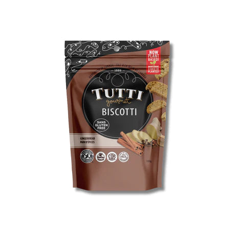 Tutti Gourmet Plant-Based Gluten-Free Gingerbread Biscotti