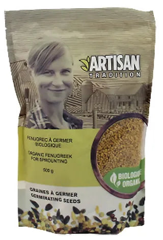 Artisan Tradition Organic Fenugreek for Sprouting
