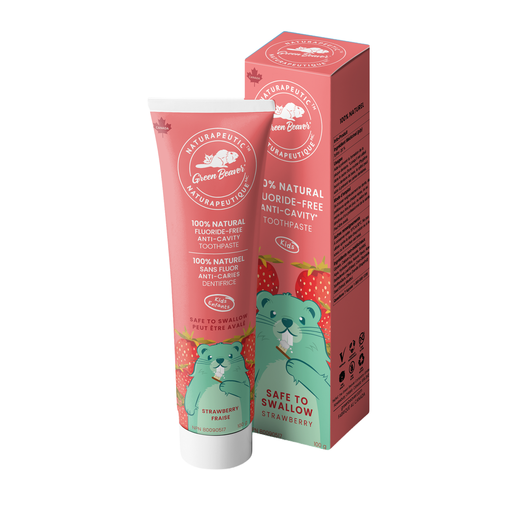 Green Beaver Kids - Strawberry