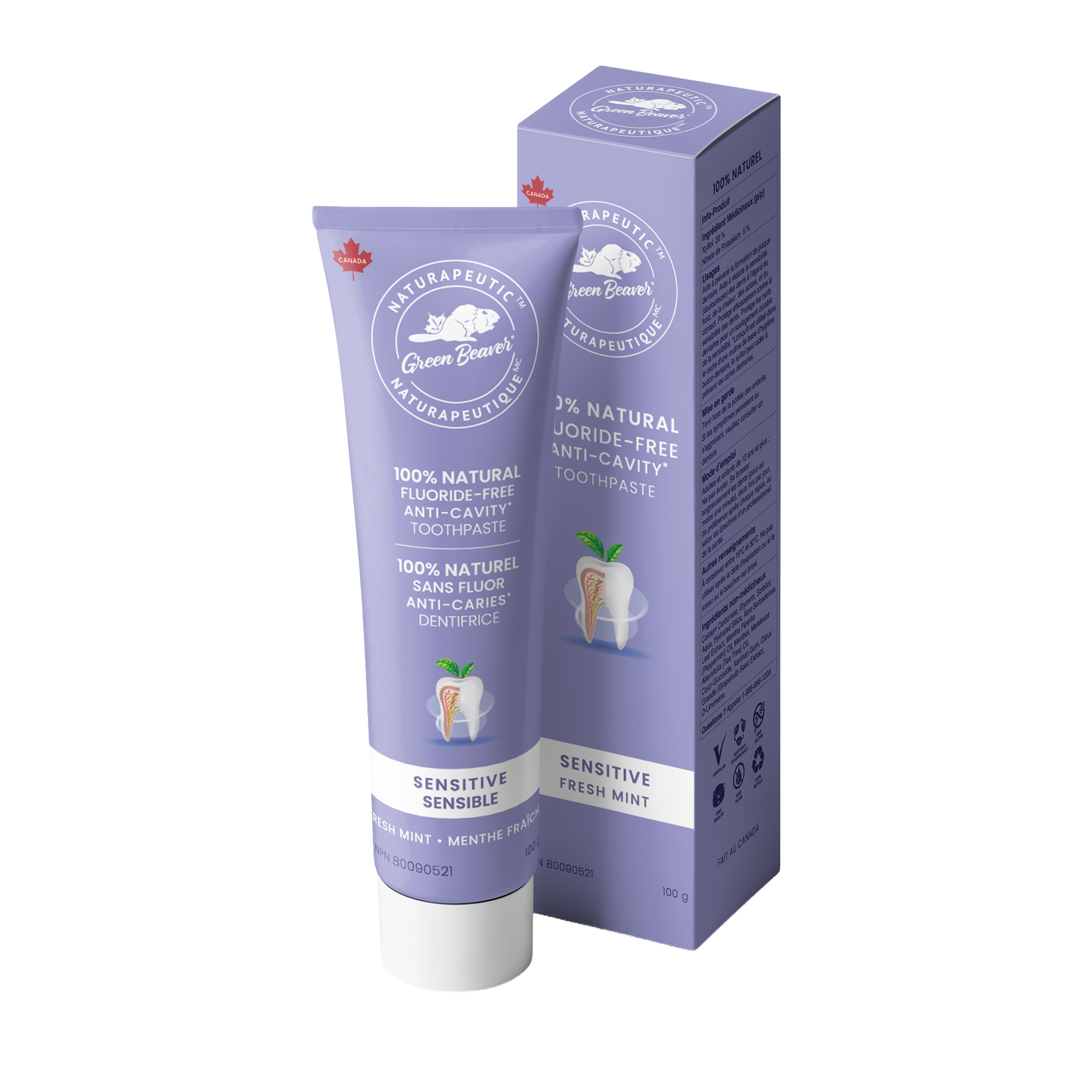 Green Beaver Sensitive - Fresh Mint