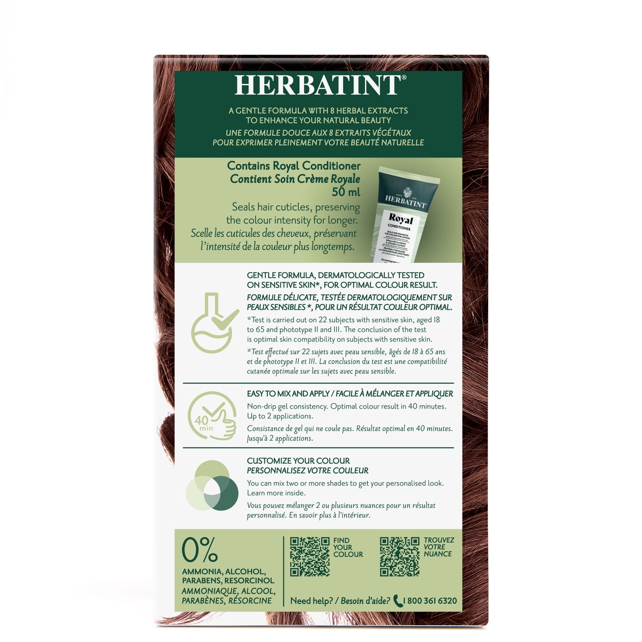 Herbatint 5R Light Copper Chestnut