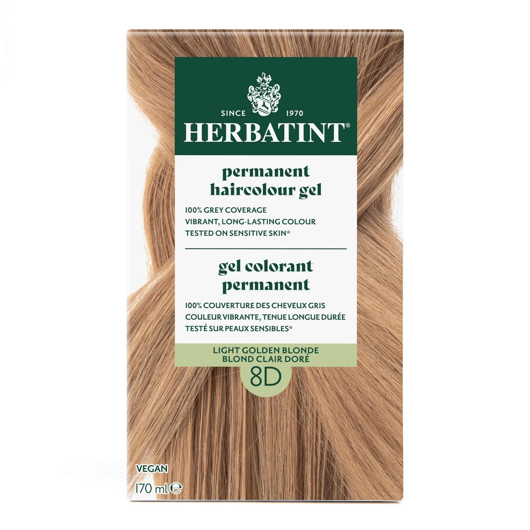 Herbatint 8D Light Golden Blonde