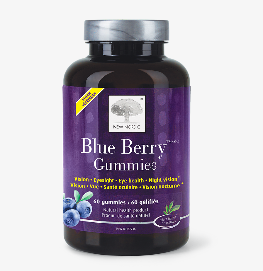 New Nordic Blue Berry Gummies