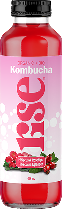 Organic Hibiscus & Rose Kombucha
