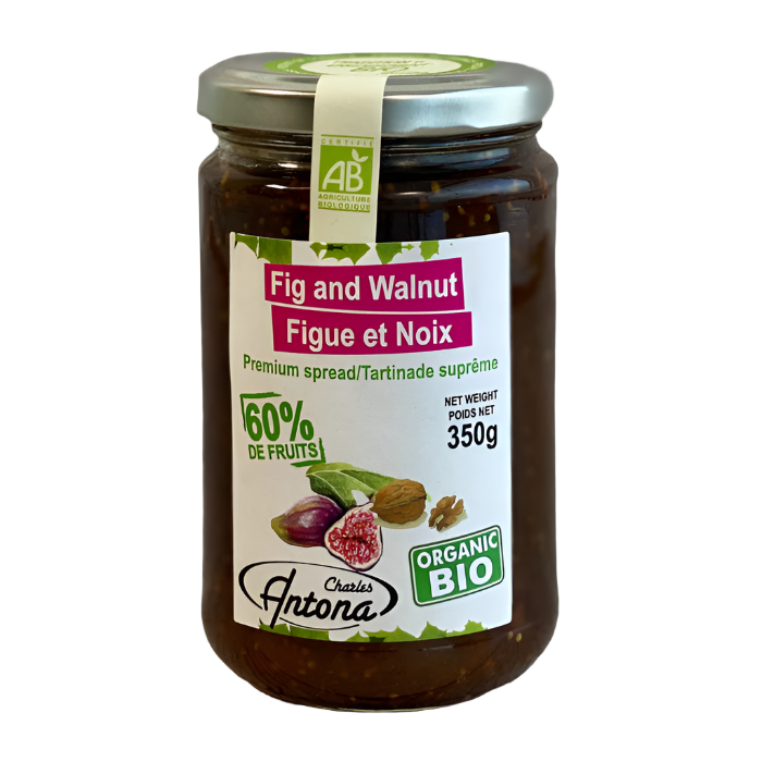 Charles Antona Organic Fig & Walnut Jam