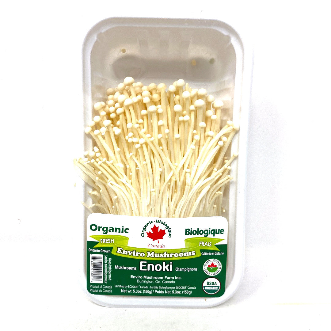 Enviro Mushrooms Organic Enoki Mushroom