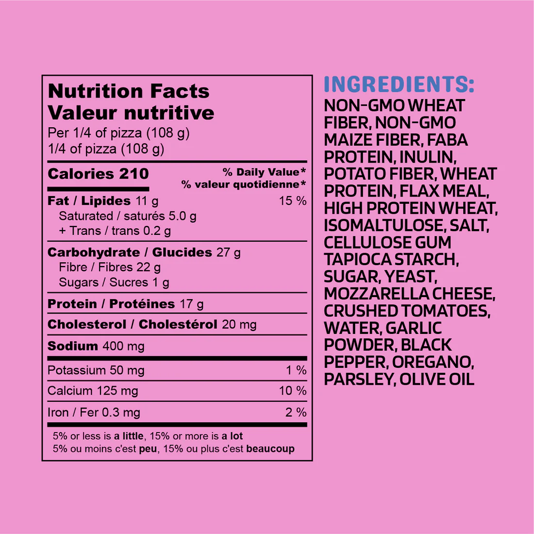 Mozzarella Dreamz Guilt-Free Pizza