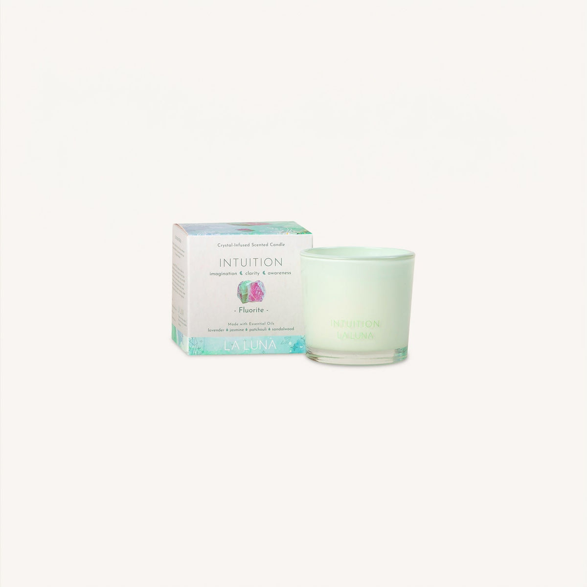 La Luna Intuition Fluorite Candle