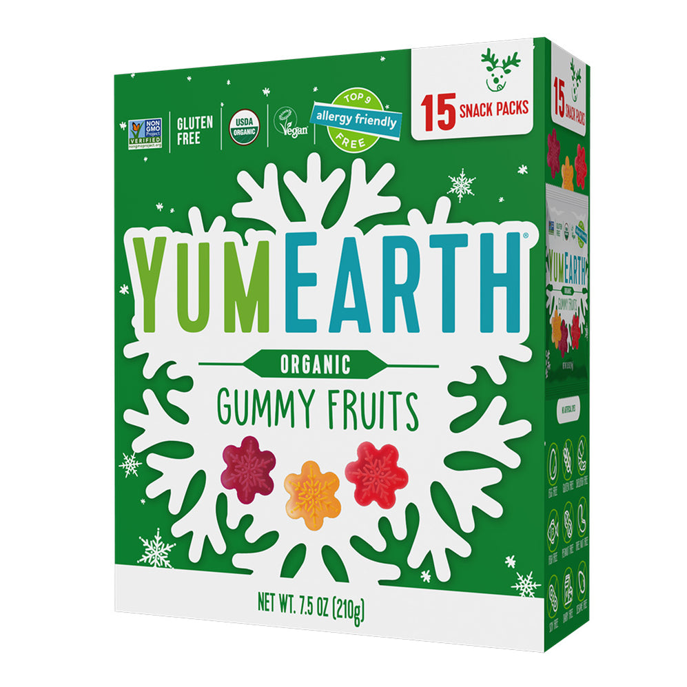 Yum Earth Organic Holiday Gummy Fruits
