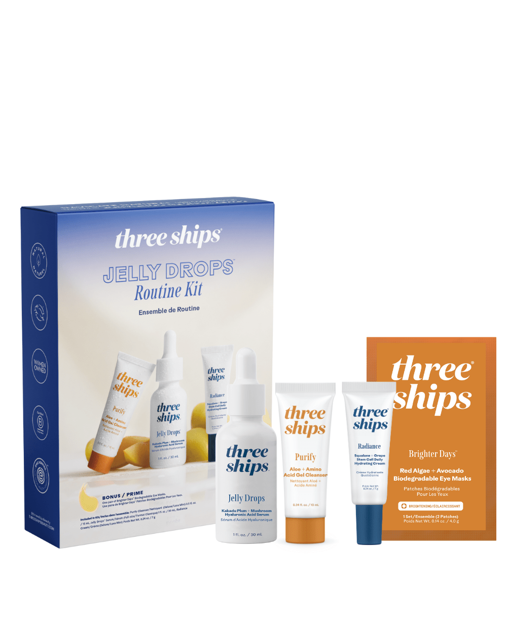 Three Ships Jelly Drops Routine Kit