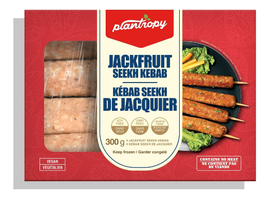 Plantropy Vegan Jackfruit Kebab