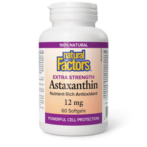 Natural Factors Extra Strength Astaxanthin - 12mg