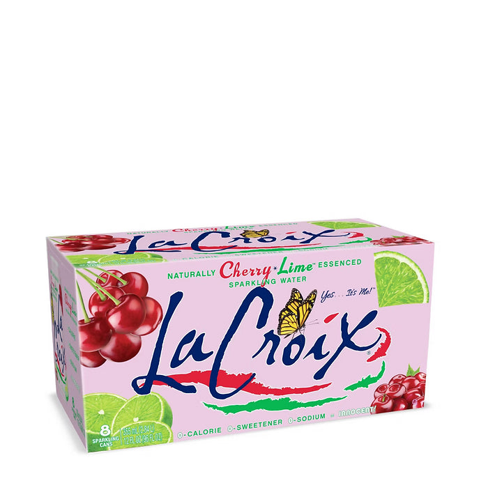 La Croix Cherry Lime Sparkling Water Case